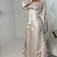 Elegant Sheath Straps Long Prom Dress B437