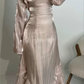 Elegant Sheath Straps Long Prom Dress B437