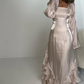 Elegant Sheath Straps Long Prom Dress B437