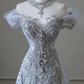 Robe de bal longue bustier style sirène élégante B441