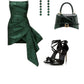 Simple Sheath Spaghetti Straps Dark Green Lace Short Homecoming Dress Birthday Dress C1132