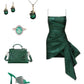 Simple Sheath Spaghetti Straps Dark Green Lace Short Homecoming Dress Birthday Dress C1132