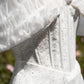 A-line Short Cocktail Dress With Bow White Homecoming Dress C1496