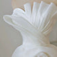 Timeless A line Strapless Chiffon Long Wedding Dresses With Ruffles C1628