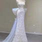 Timeless Mermaid Sweetheart Lace Long Wedding Dresses With Bowknot C1631