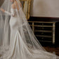 Unique Mermaid Off The Shoulder Lace Long Sleeves White Wedding Dresses C1668