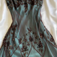Modest Sheath Spaghetti Straps Chiffon Prom Dresses Evening Dress With Beads C1766