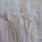 Modest A line Spaghetti Straps White Tulle Ankle Length Prom Dress Formal Dresses C2226