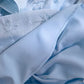 Modest Ball Gown Straps Lace Ruffles Light Sky Blue Length Prom Dress Formal Dresses CC2249