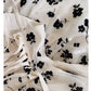 Modest A line Spaghetti Straps Black Floral Prom Dress Formal Dresses C2253