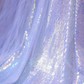 Sexy Mermaid Off The Shoulder Light Lilac Long Prom Dresses Tulle Birthday Outfits C235