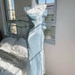 Pretty Mermaid Spaghetti Straps Light Sky Blue Long Prom Dresses Evening Dress C2399