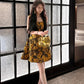 Robe de bal d'anniversaire 16 ans à bretelles jaune à fleurs, robe de soirée courte en satin, mini robe de soirée C2680