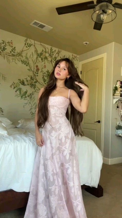 Pretty Mermaid Spaghetti Straps Light Pink Lace Prom Dresses Long Evening Dress C2926