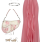 Robe de soirée en mousseline de soie rose à bretelles spaghetti style sirène vintage des années 90 C3039