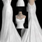 Fairytale Mermaid Wedding Dresses Glittering Straps Backless Wedding Dress C307