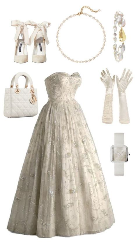 Elegant Ball Gown Strapless Ivory Sequin Lace Long Prom Dresses Evening Dress C3139