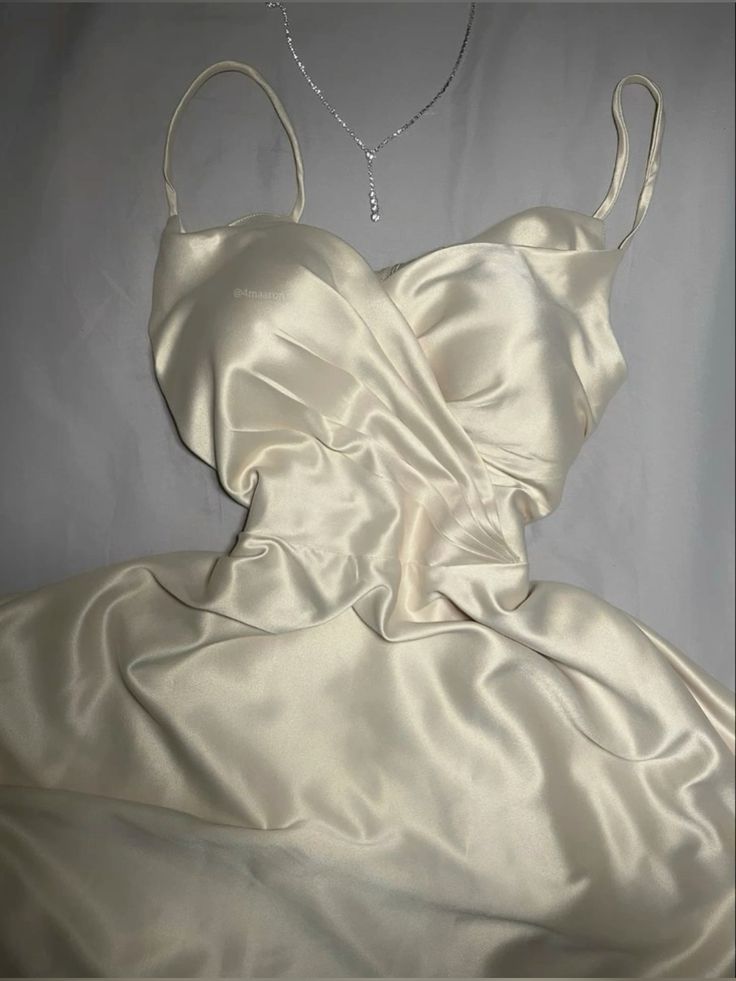 Elegant A Line Straps Ivory Satin Long Prom Dresses Evening Dress C3155