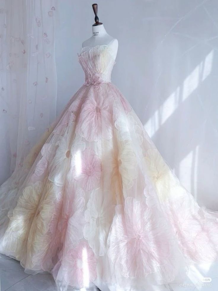 Jolie robe de bal en tulle rose à décolleté en cœur et longue longueur au sol pour les robes de bal Sweet 16 C3180