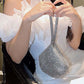Off-Shoulder Strapless Ruffles Tulle Satin A-Line Mini Homecoming Dress C347