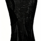 Elegant Mermaid Spaghetti Straps Black Lace Long Prom Dress Birthday Outfits C3536
