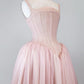 Vintage Ball Gown Straps Pink Tulle Long Length Prom Dresses Birthday Outfits C3554