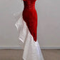 Gorgeous Sheath Off The Shoulder Sequin Red Evening Dress Prom Dresses Birthday Outfits C3589