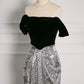 Sexy A Line Off The Shoulder Sequin Prom Dresses Party Evening Dress With Ruffles C3751