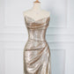 Pretty Mermaid Sweetheart Sequin Long Prom Dresses Party Evening Dress C3764