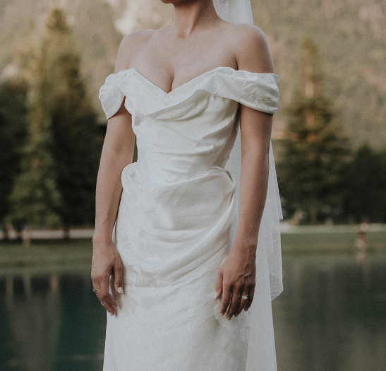 Pretty Sheath Off The Shoulder White Satin Long Prom Dresses Party Evening Dress C3777
