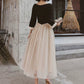 Pretty A line Square Neckline Long Sleeves Black Prom Dresses Party Evening Dress C3793