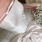 Robe de mariée longue en satin et tulle, tenue de bal unique, sans bretelles, C4019