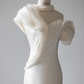 Robe de mariée longue en satin, style sirène, épaules dénudées, élégante, C4109