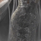 Superbe robe de mariée sirène longue bustier en satin et tulle perlé C4145
