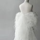 Robe de mariée sirène blanche de rêve, sans bretelles, en satin, tulle, paillettes et perles, longue, C4146