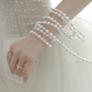 Robe de mariée longue en tulle et perles, jolie robe de bal à bretelles spaghetti, C4173