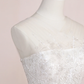 Superbe robe de mariée sirène longue en tulle et dentelle à paillettes C4216