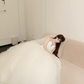 Princessful Ball Gown Strapless Satin Tulle With Veil Long Wedding Dresses C4231