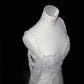 Gorgeous  Mermaid Spaghetti Straps Tulle Baeded Long Wedding Dresses C4272