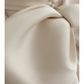 Robe de mariée longue dos nu en satin et dentelle, style chic, C4278