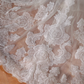 Robe de mariée sirène de rêve en tulle et dentelle avec voile C4382