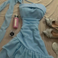 Classy A Line Strapless Chiffon With Flower Short Homecoming Dress 18th Birthday Outfits C4413