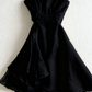 Cute A Line Strapless Satin Chiffon Short Homecoming Dress 18th Birthday Outfits C4472