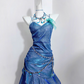 Shiny Mermaid Spaghetti Straps Satin Sequin Short Homecoming Dress 17th Birthday Outfits C4499