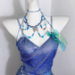 Shiny Mermaid Spaghetti Straps Satin Sequin Short Homecoming Dress 17th Birthday Outfits C4499