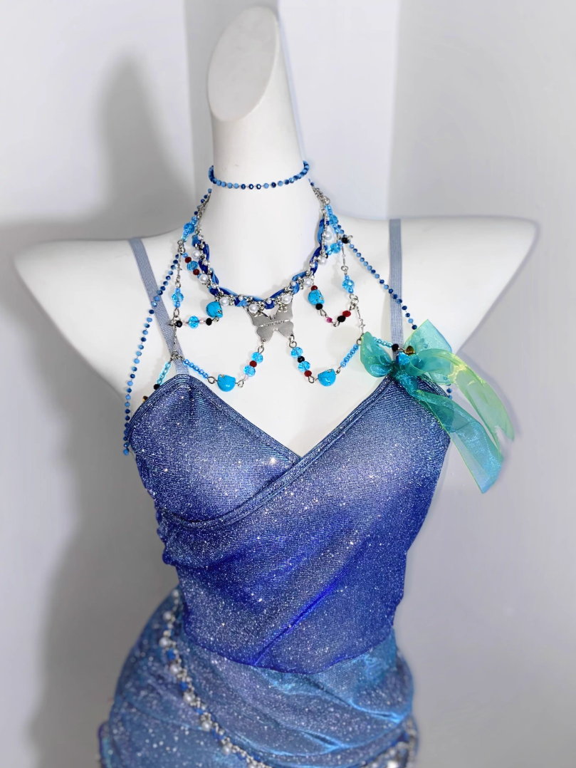 Shiny Mermaid Spaghetti Straps Satin Sequin Short Homecoming Dress 17th Birthday Outfits C4499