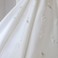 Timeless Ball Gown Off The Shoulder Satin Applique Long Wedding Dresses C4537