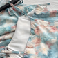 Chic A Line Spaghetti Straps Chiffon Printed Short Homecoming Dress 19th Birthday Outfits C4548
