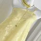 Pastel Yellow A Line One Shoulder Strap Chiffon Applique Short Homecoming Dress 17th Birthday Outfits C4549