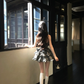 Gray 17th Ball Gown Strapless Satin Short Homecoming Dress Birthday Outfits C4579